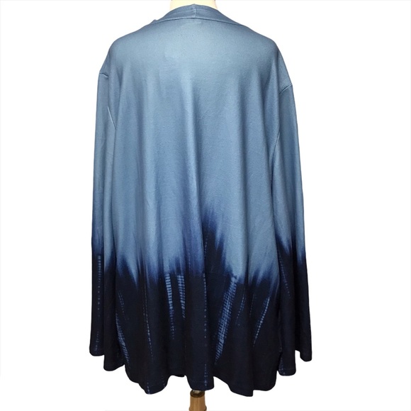 SIMPLE SUZANNE BETRO Open Front Tie Dye Cardigan - Picture 3 of 9